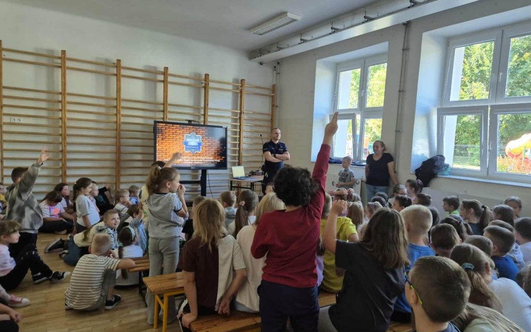Spotkanie z policjantem „Pomówmy o bezpieczeństwie”